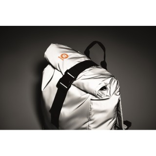 Mochila Rolltop promocional con reflectante